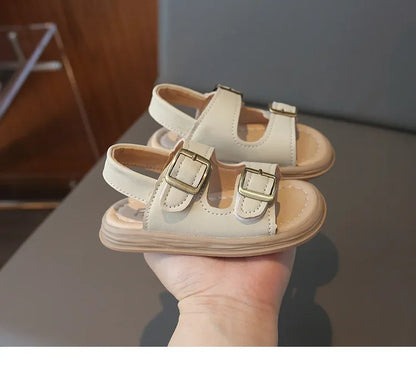 Kids' Summer Sandals – Adjustable Soft Sole Walking Sandals