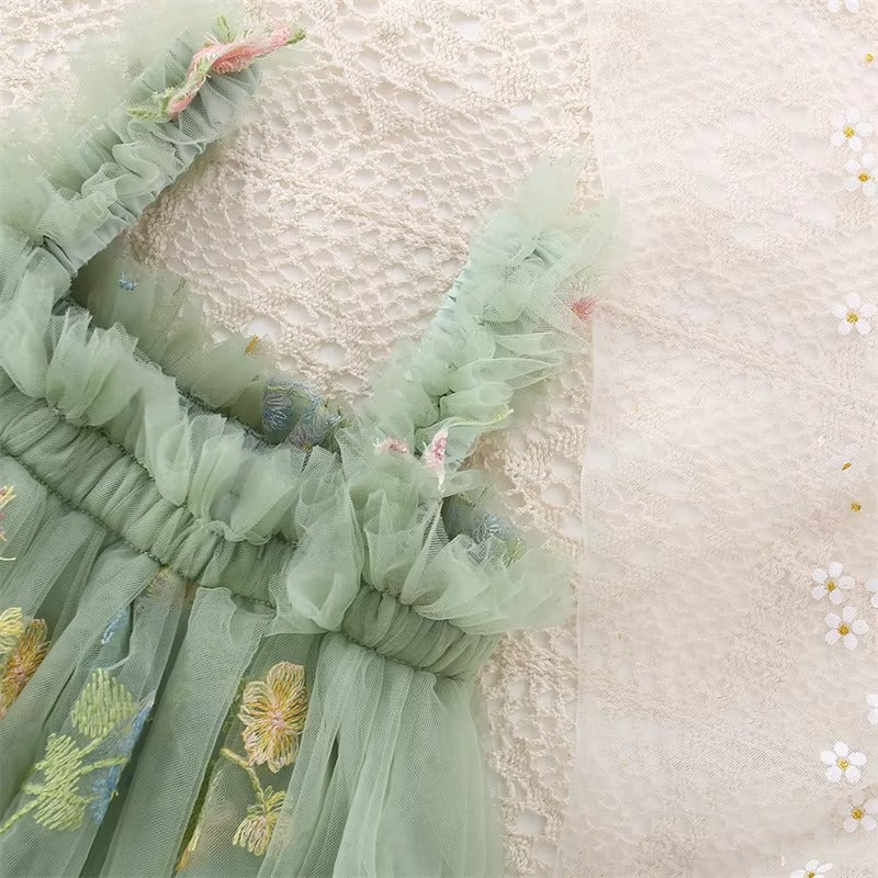 Girls Floral Princess Dress – Graceful, Elegant & Made for Special Memories