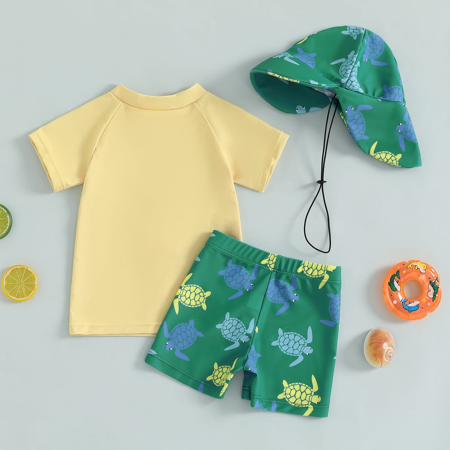Kids Rash Guard 3-Piece Swim Set
