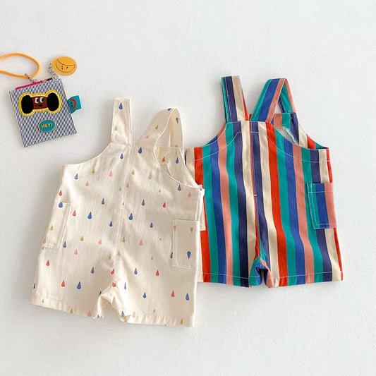 Kids Colorful Summer Overall