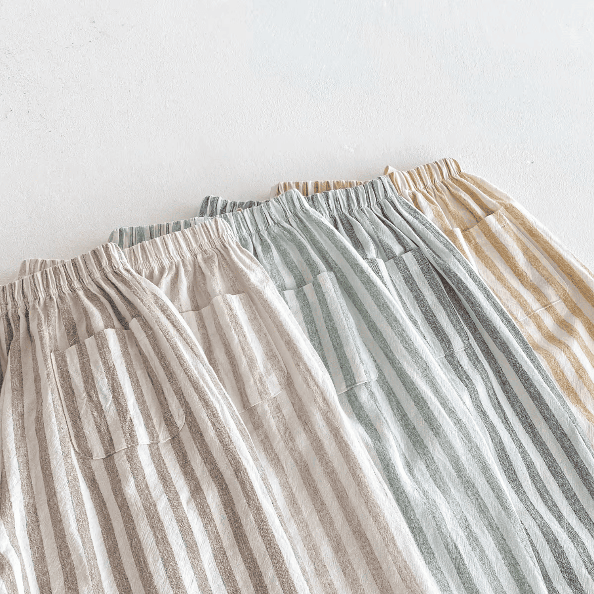 Striped Linen Pants