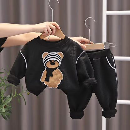 Cute Bear Baby Outfit – Tracksuit set