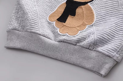 Cute Bear Baby Outfit – Tracksuit set