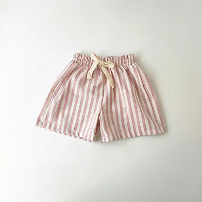 Kids Summer Striped Shorts