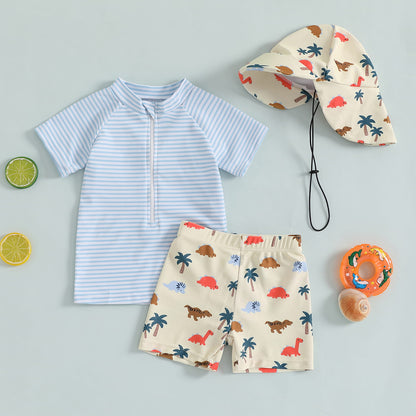 Kids Rash Guard 3-Piece Swim Set