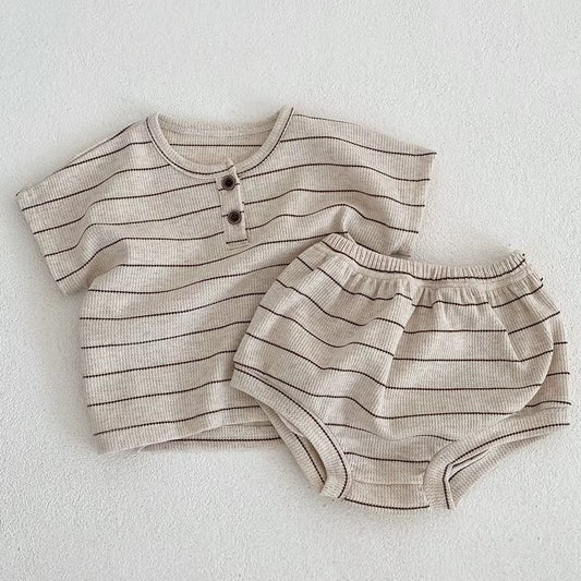Baby Ribbed Summer Set