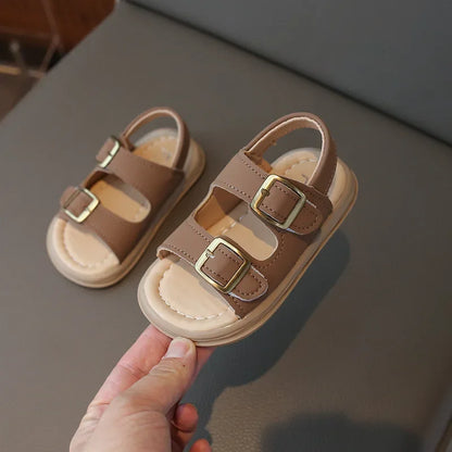 Kids' Summer Sandals – Adjustable Soft Sole Walking Sandals