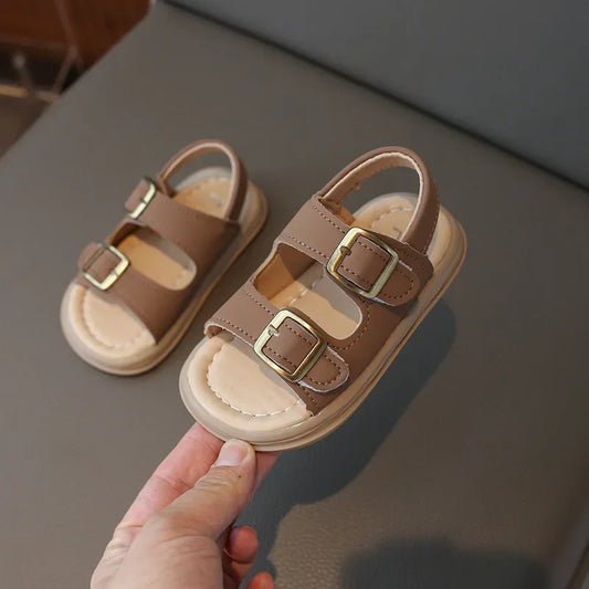 Kids' Summer Sandals – Adjustable Soft Sole Walking Sandals
