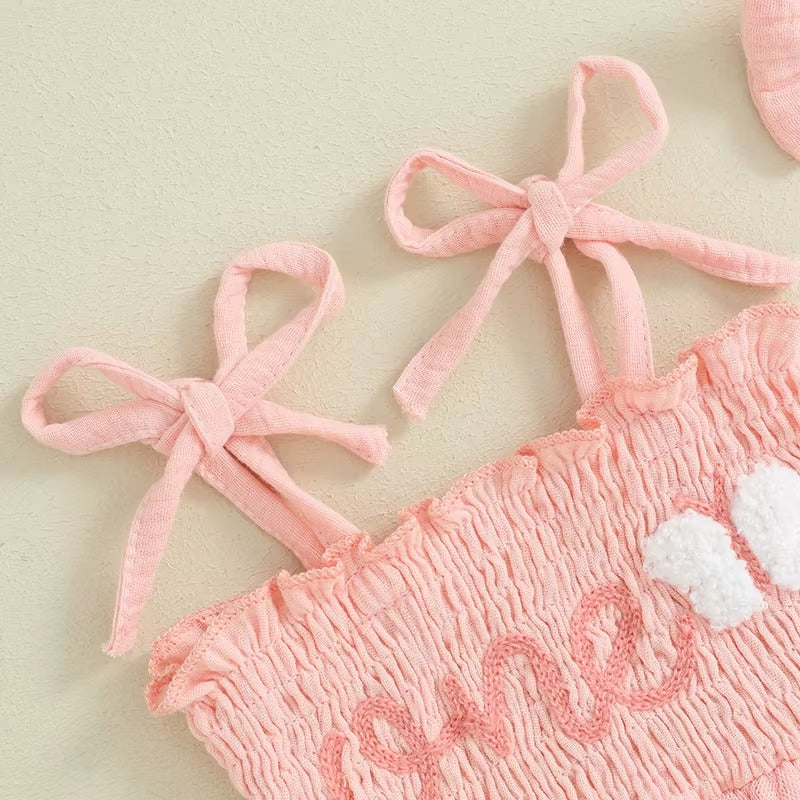 Baby Girl Tutu Romper Dress Set
