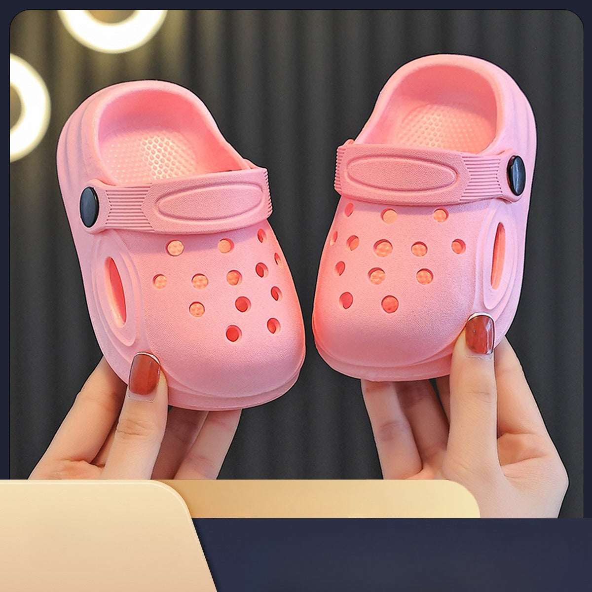 Kids' Summer Clogs – Lightweight Non-Slip Slip-On Sandals