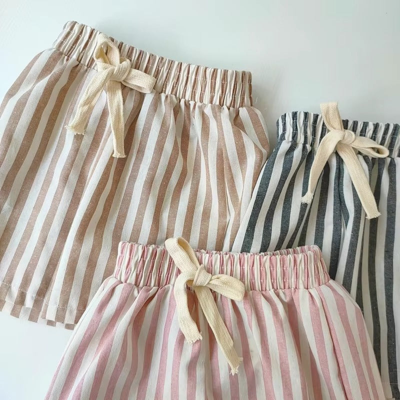 Kids Summer Striped Shorts