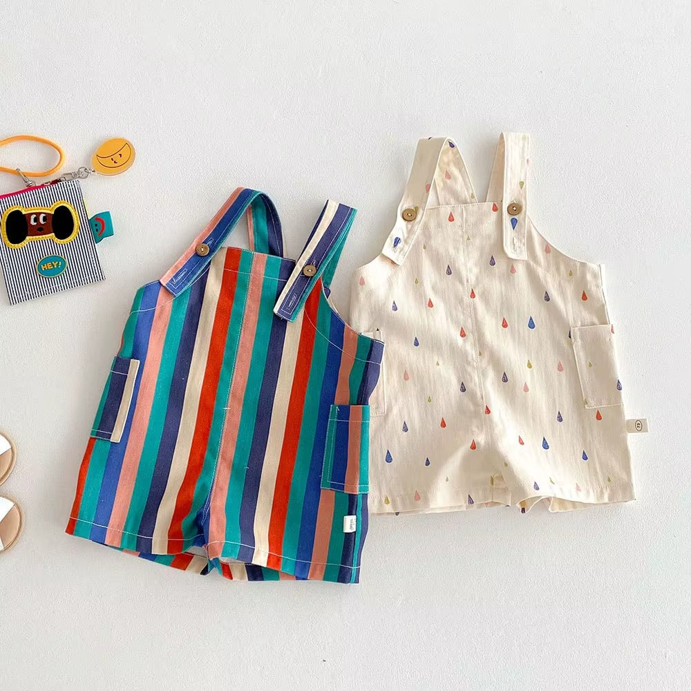 Kids Colorful Summer Overall
