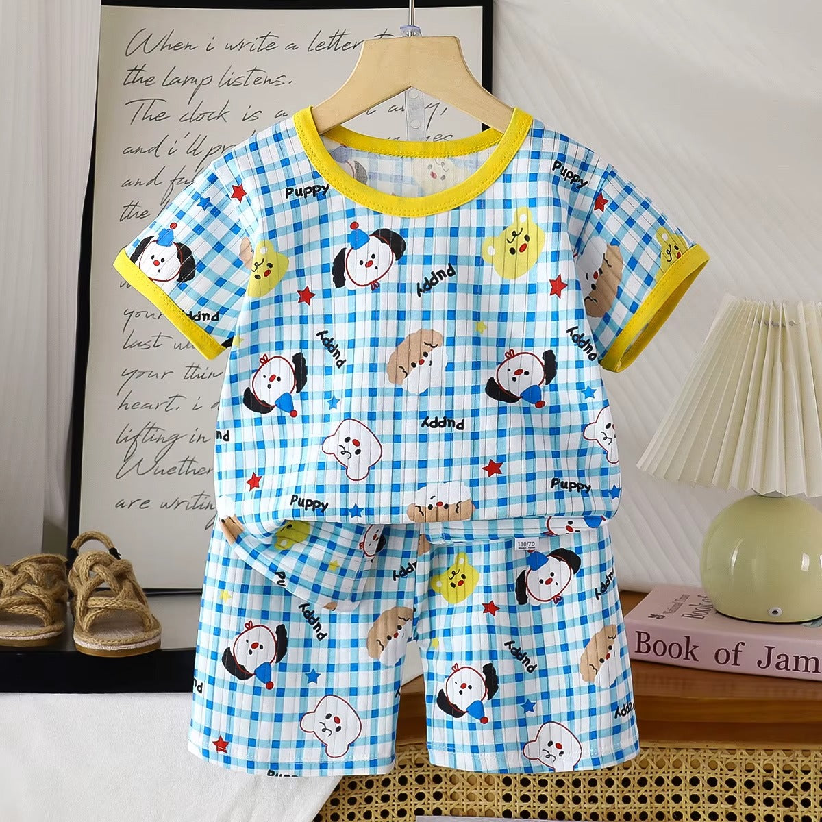 Kids Fun Summer Loungewear Set