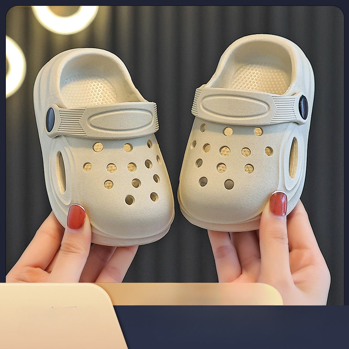 Kids' Summer Clogs – Lightweight Non-Slip Slip-On Sandals