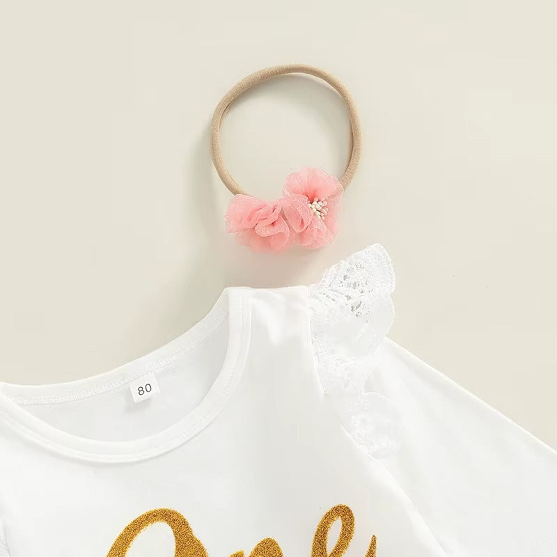 “One” Birthday Long Sleeve Outfit