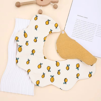 360° Baby Feeding Bib – Soft, Absorbent & Made for Everyday Messes