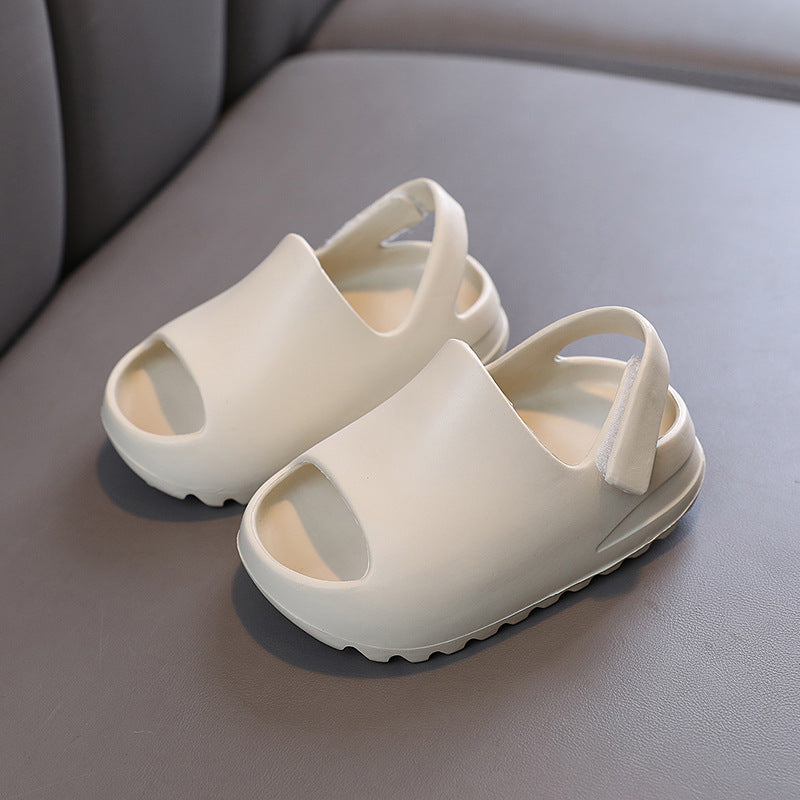 Kids' Summer Slide Sandals – Lightweight Non-Slip Beach Slides