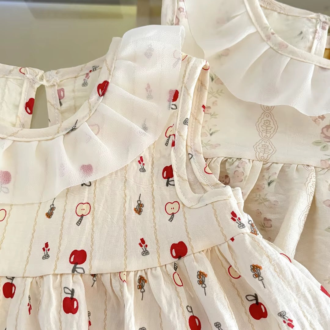 Baby Girl Ruffle Summer Dress Set