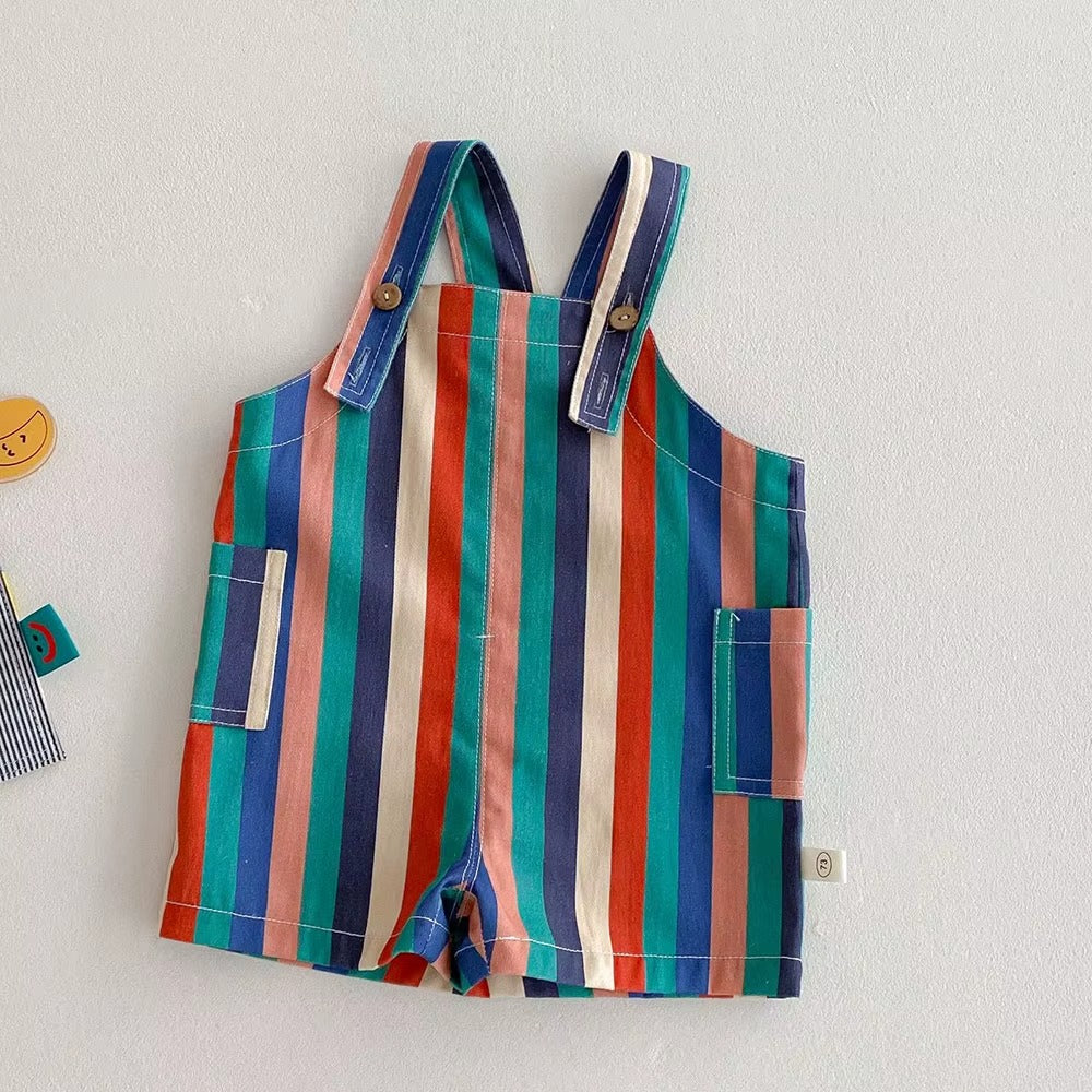 Kids Colorful Summer Overall