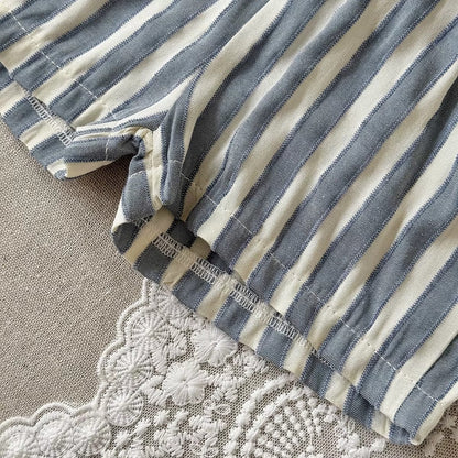 Baby Boy Linen Summer Set