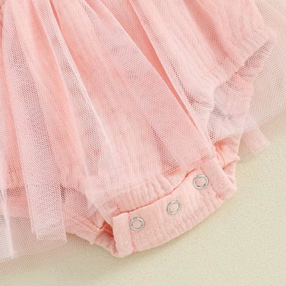 Baby Girl Tutu Romper Dress Set