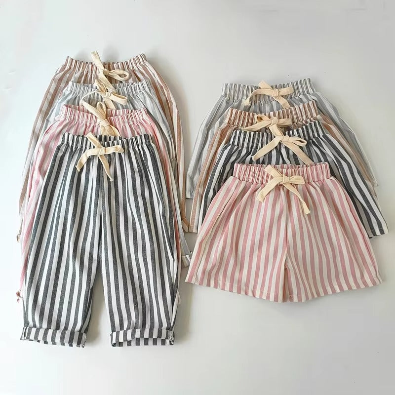 Kids Summer Striped Shorts
