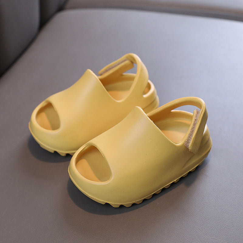 Kids' Summer Slide Sandals – Lightweight Non-Slip Beach Slides