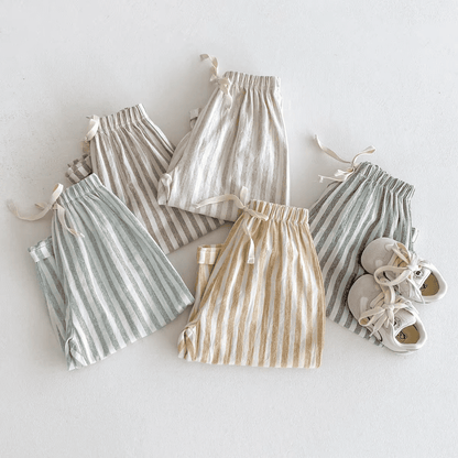 Striped Linen Pants