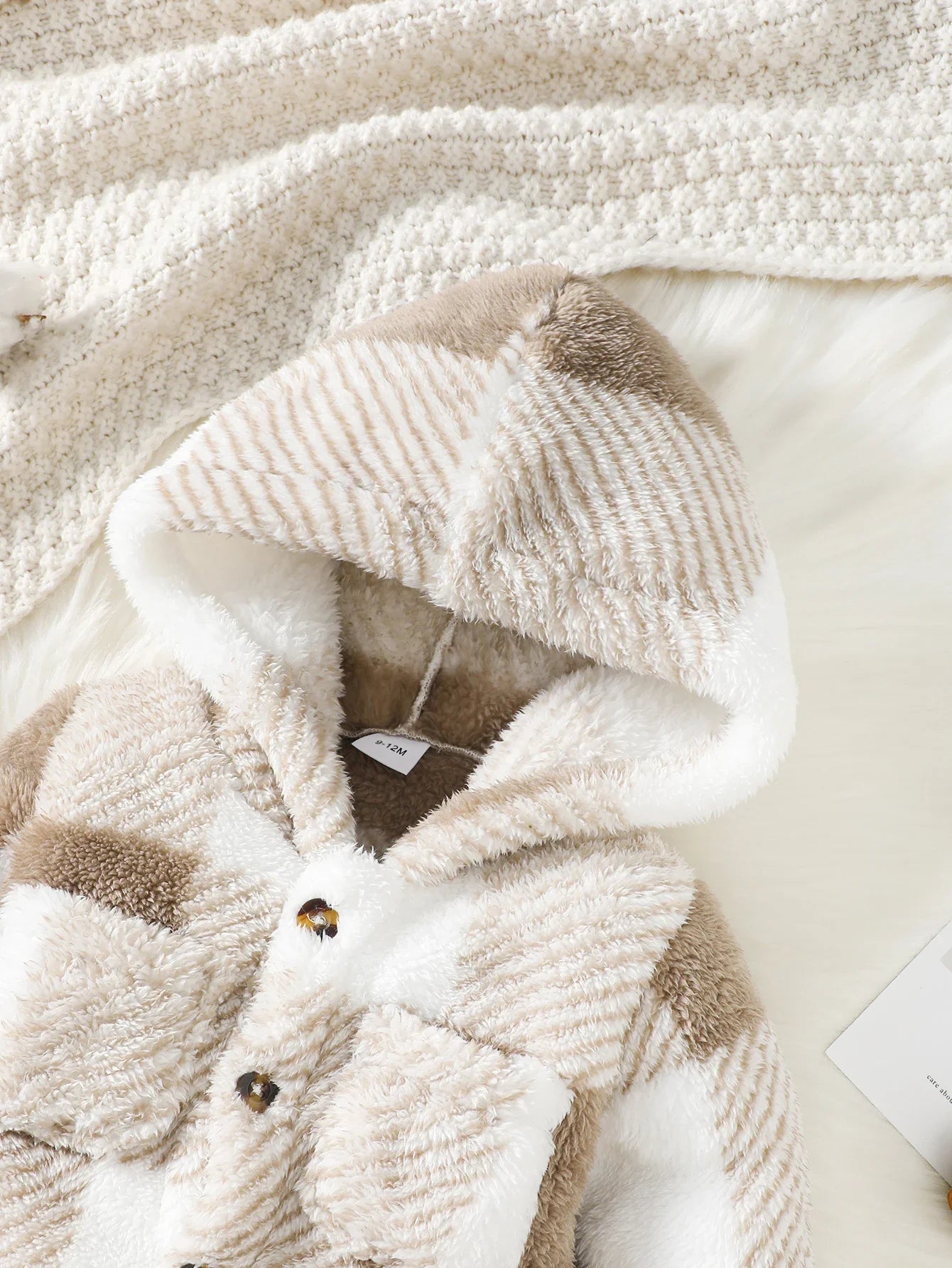 Oat Plaid Onesie