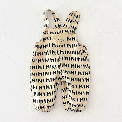 Striped Bear Romper
