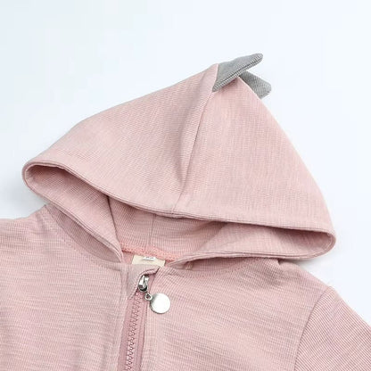 Baby Cute Dinosaur Hooded Romper