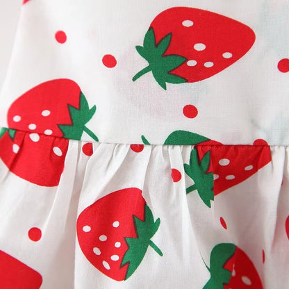 Strawberry Baby Dress & Hat Set – Sweet Summer Outfit