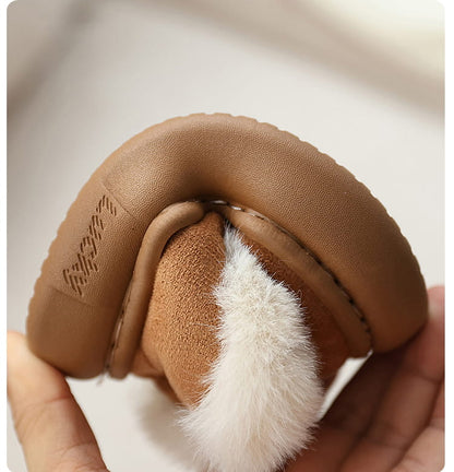 Toddler Plush Winter Slippers