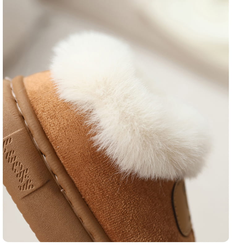 Toddler Plush Winter Slippers