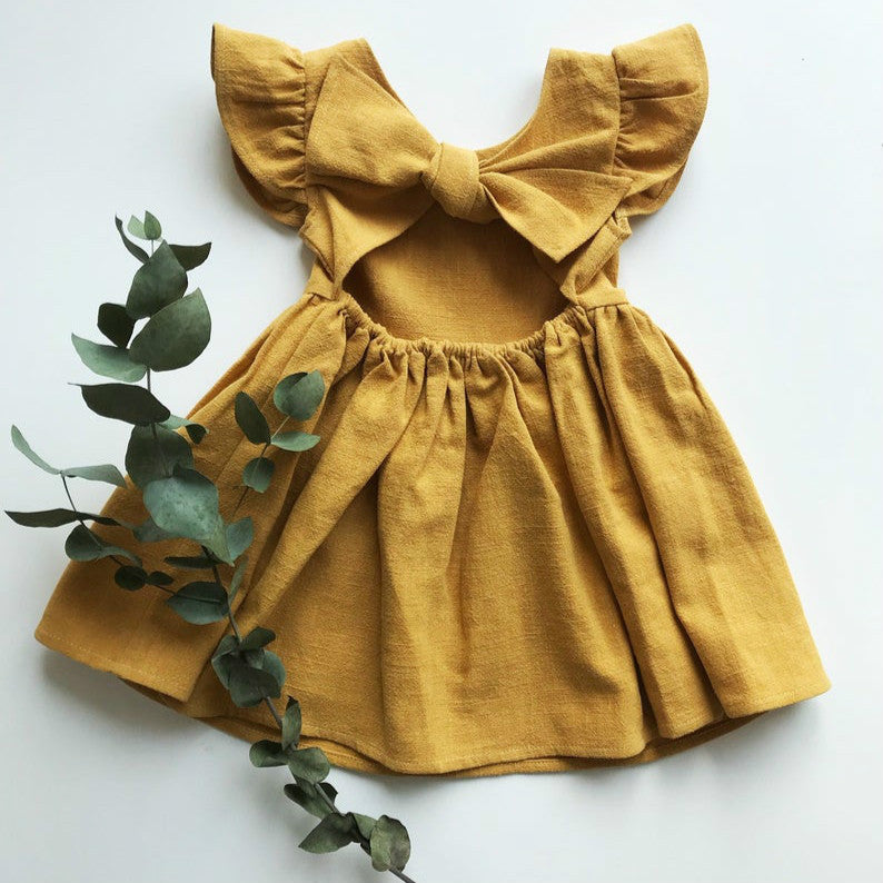 Girls' Princess Casual Summer Dress