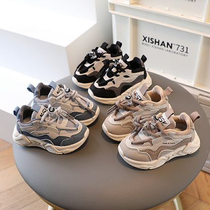 Kids’ Sports Sneakers – Lightweight Non-Slip Running Shoes