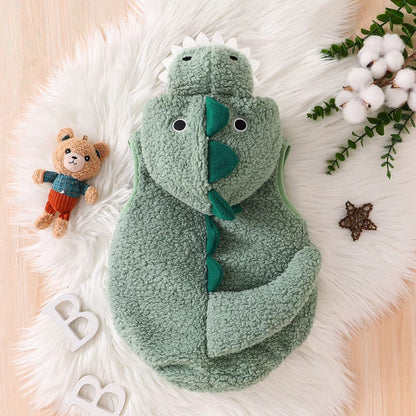 Baby Plush Dinosaur Romper